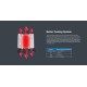 Girofar LED magnetic 5 ani garantie - IP69K Girofar LED magnetic 5 ani garantie - IP69K